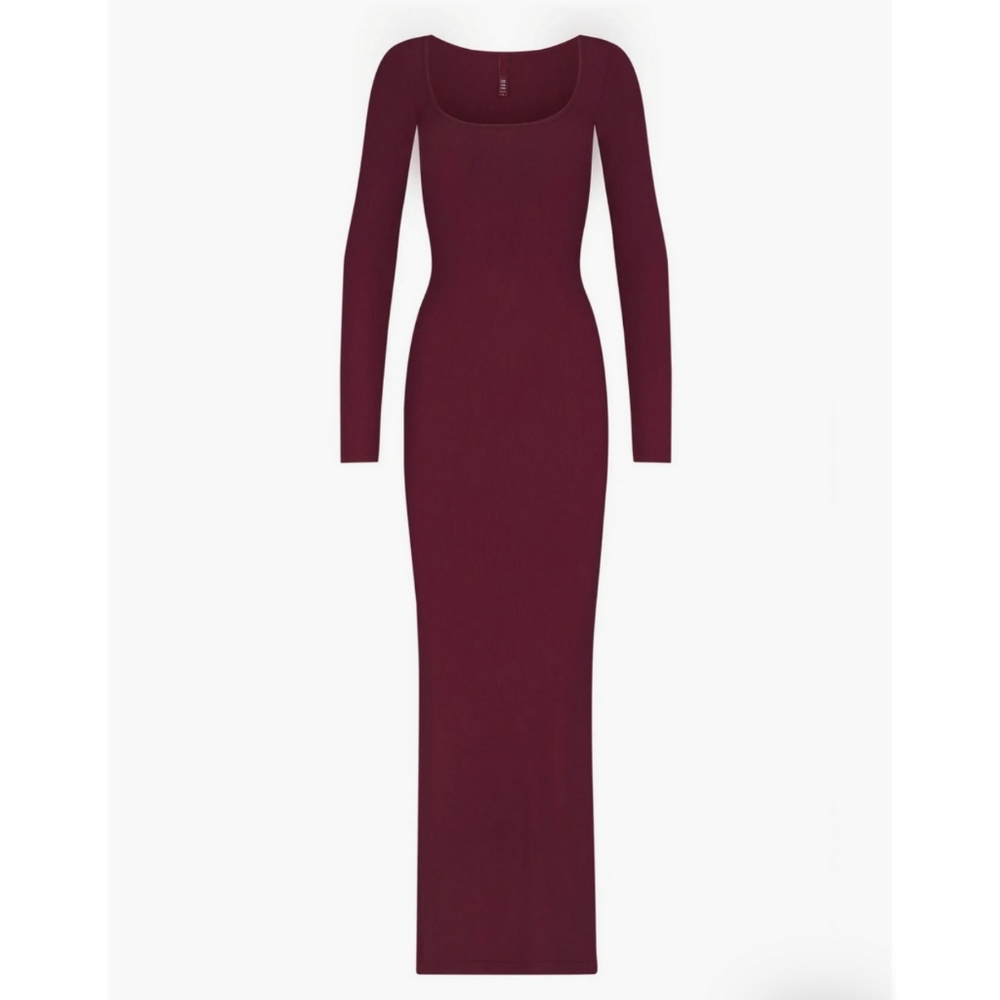 SKIMS soft lounge Long Sleeve Dress Large - Picture 3 of 6